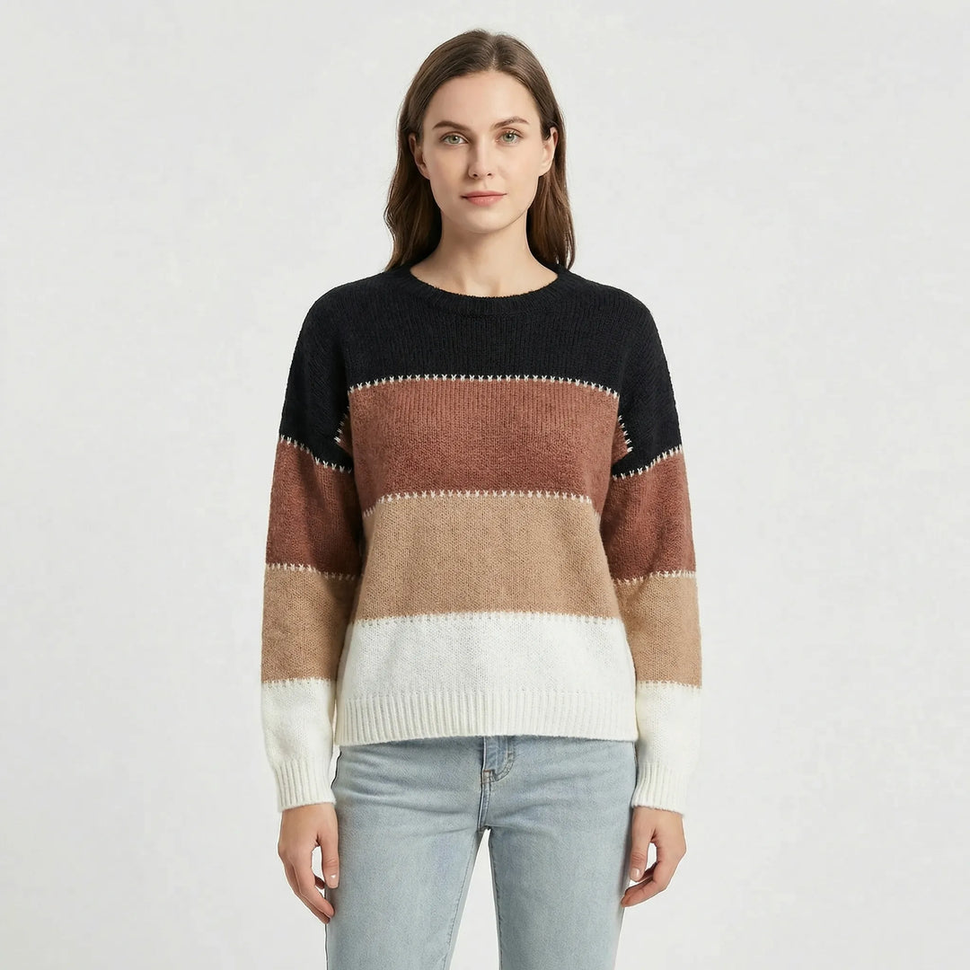 Sweter damski o luźnym kroju - Josefine