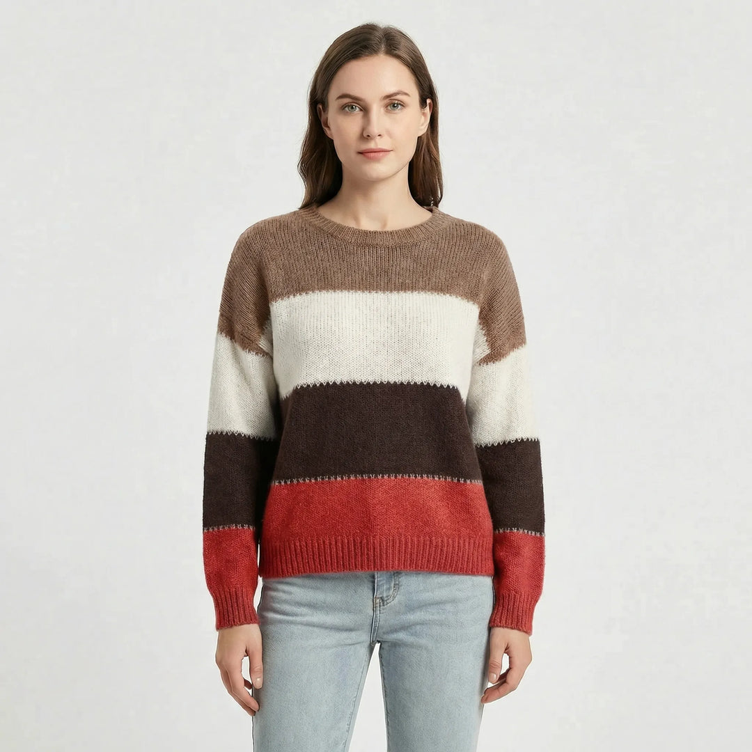 Sweter damski o luźnym kroju - Josefine