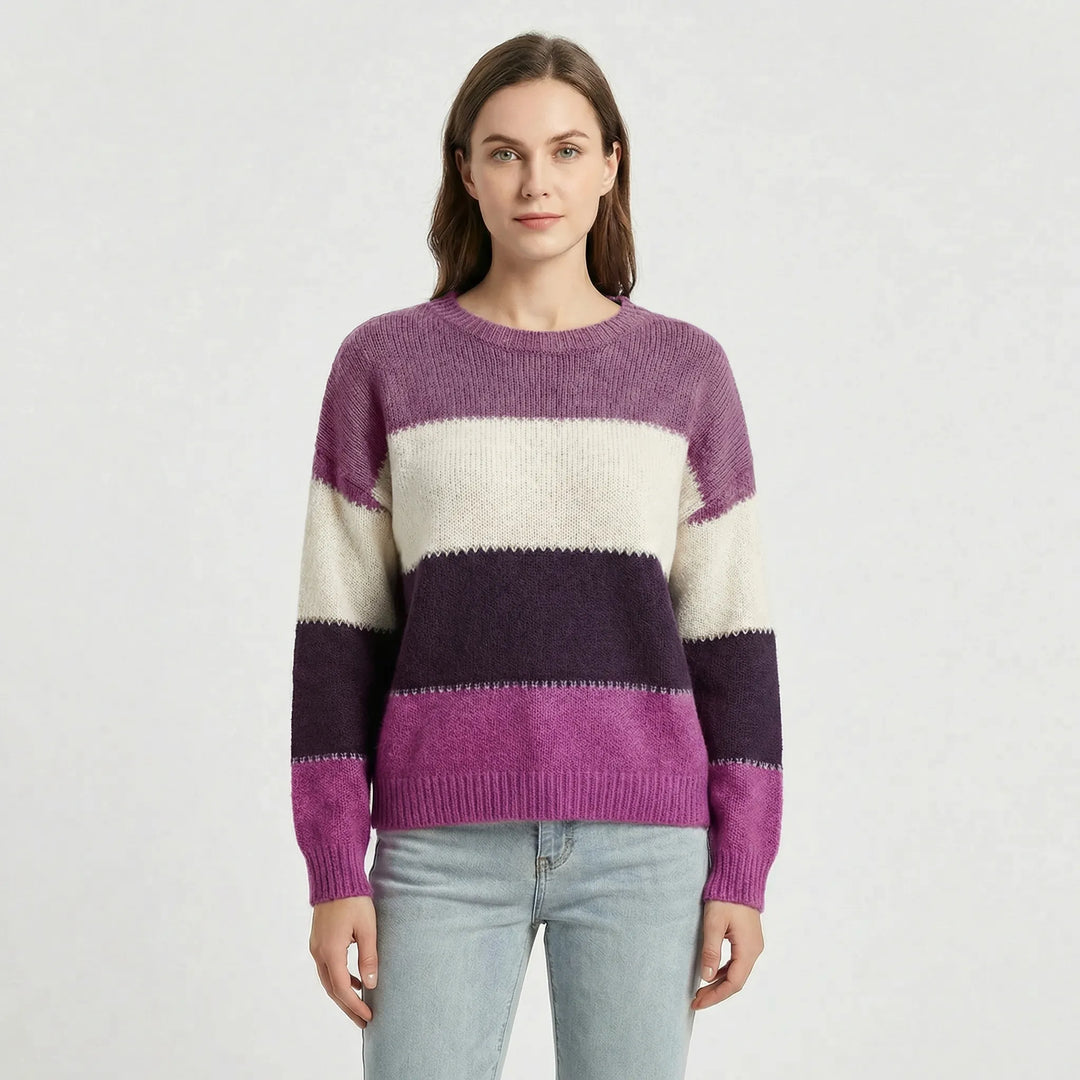 Sweter damski o luźnym kroju - Josefine