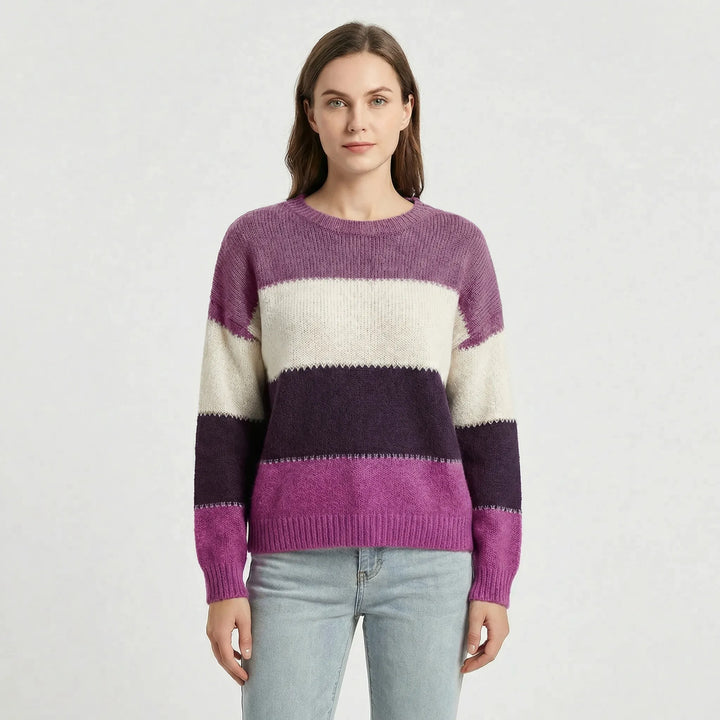 Sweter damski o luźnym kroju - Josefine
