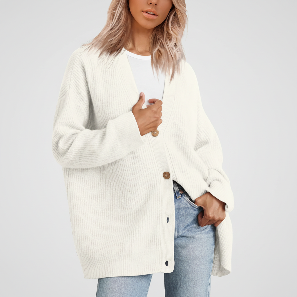 Luźny sweter z kaszmiru - Alina