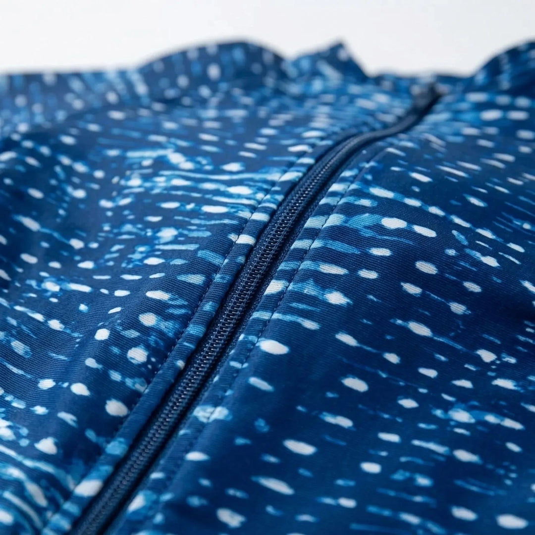 Wzorzyste monokini z długim rękawem – Cetaform