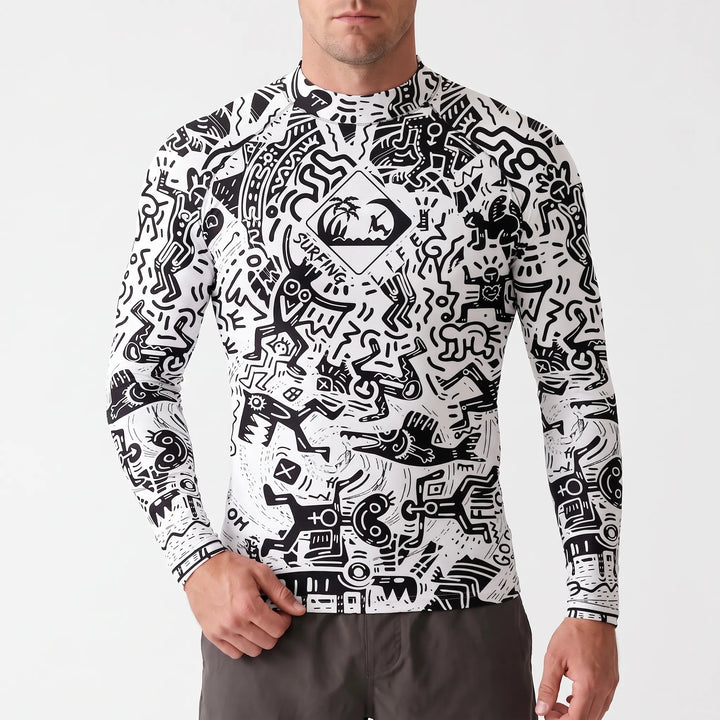 Rashguard z długim rękawem - Brexion