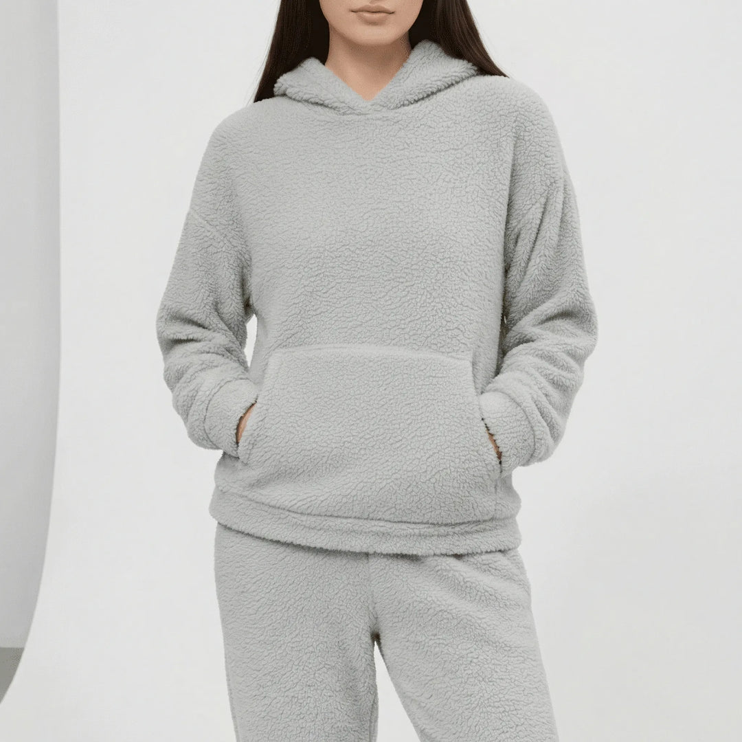 Komplet dresowy z kieszenią kangurka - Milana