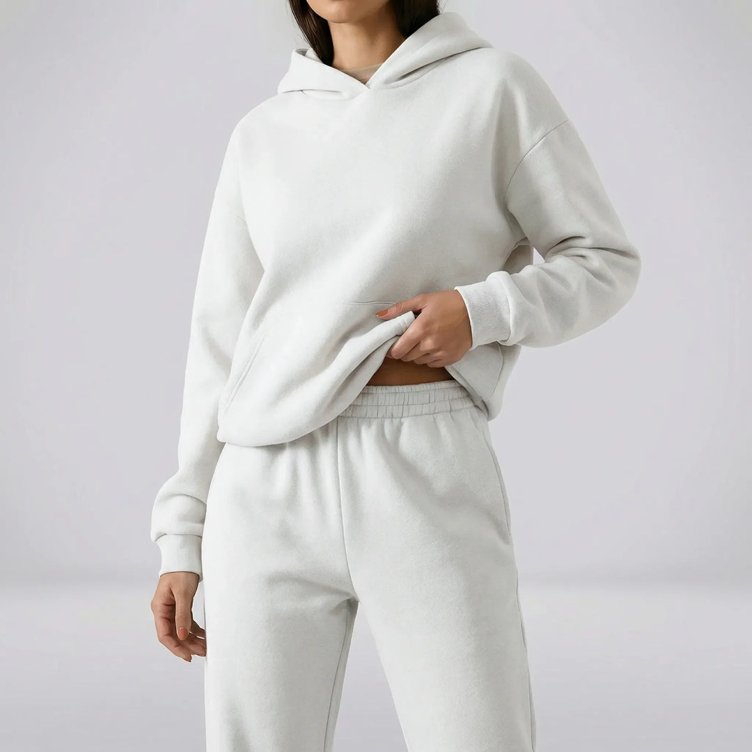 Komplet loungewear z kapturem - Alexia