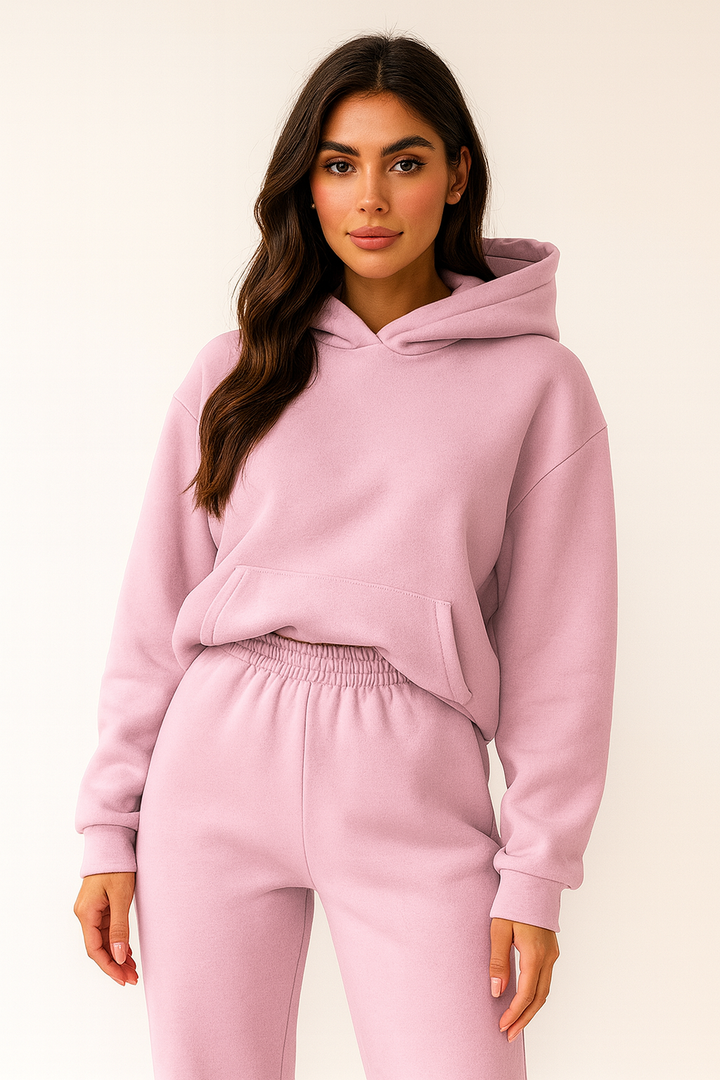 Komplet loungewear z kapturem - Alexia