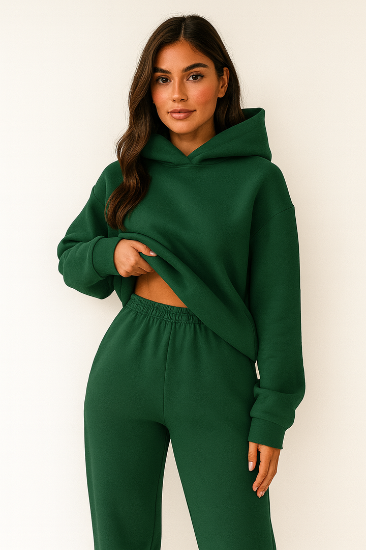 Komplet loungewear z kapturem - Alexia