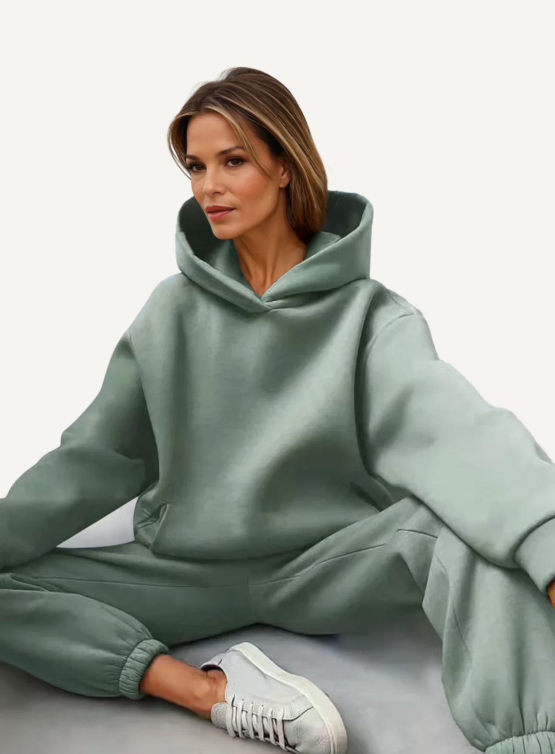 Komplet loungewear z kapturem - Alexia