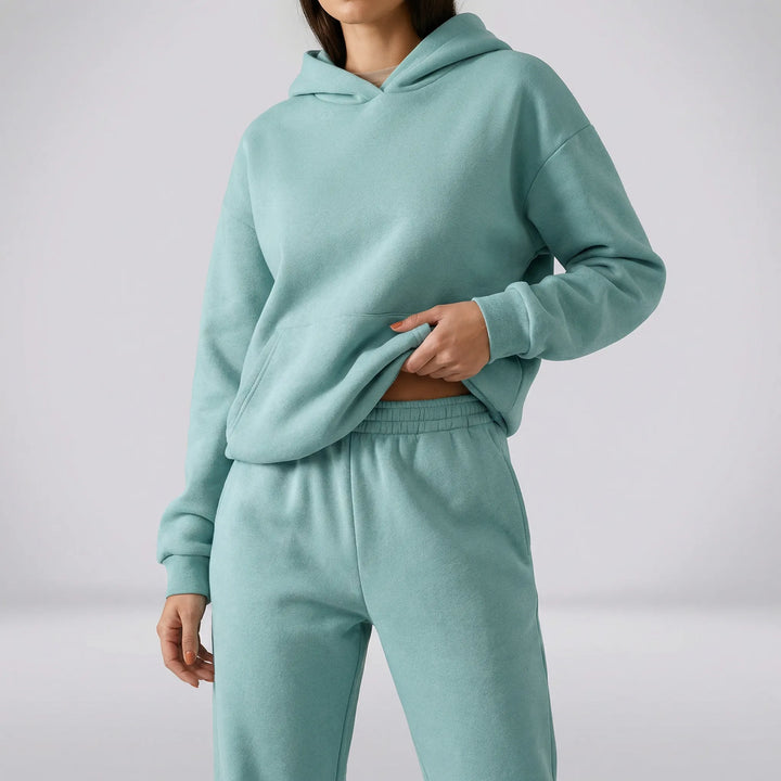 Komplet loungewear z kapturem - Alexia