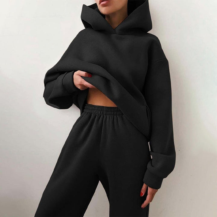 Komplet loungewear z kapturem - Alexia