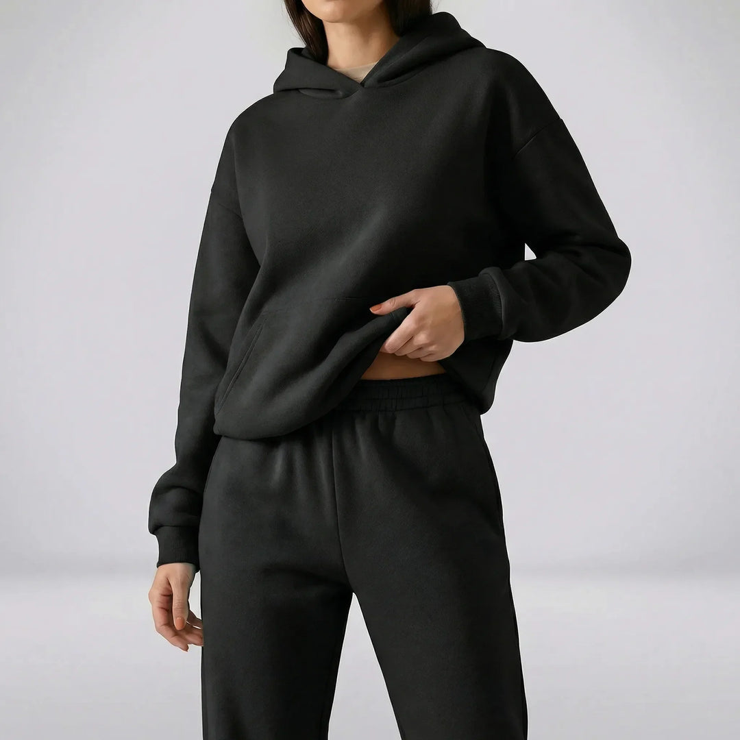 Komplet loungewear z kapturem - Alexia