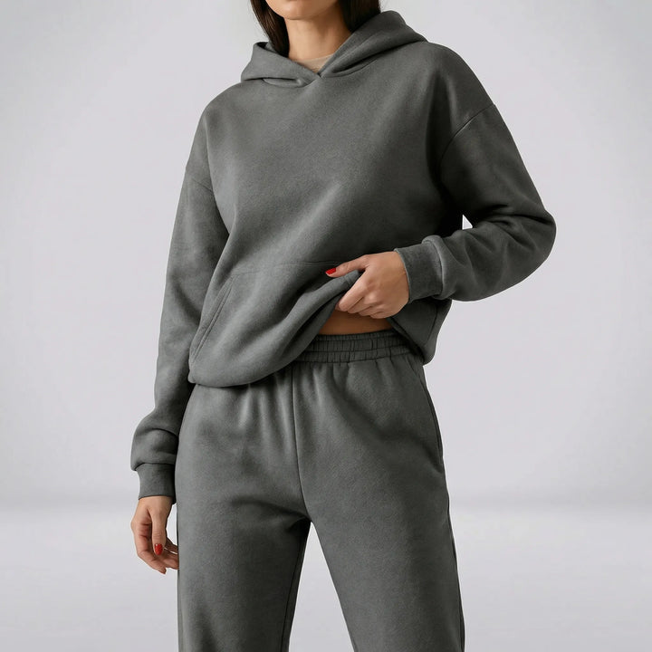 Komplet loungewear z kapturem - Alexia