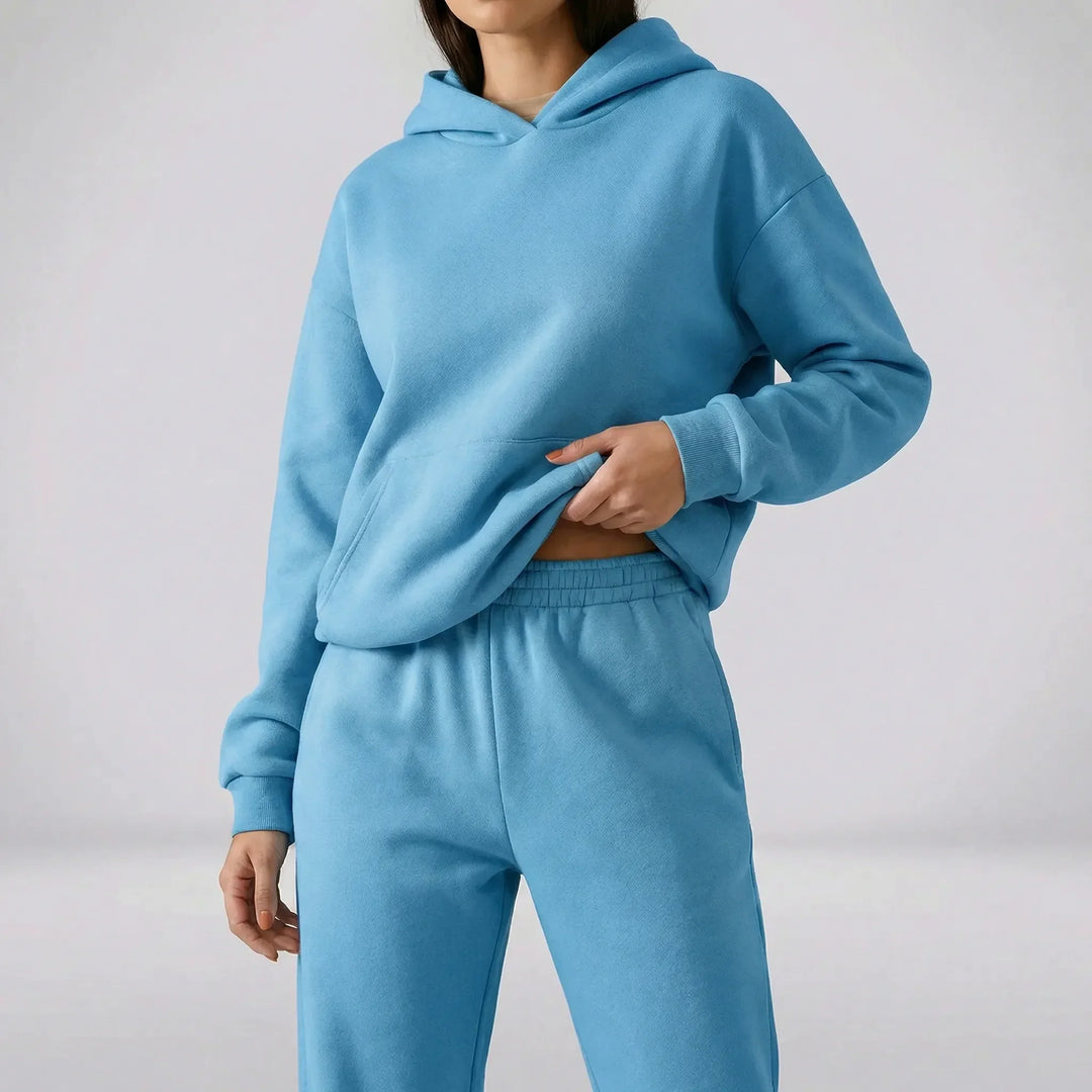 Komplet loungewear z kapturem - Alexia
