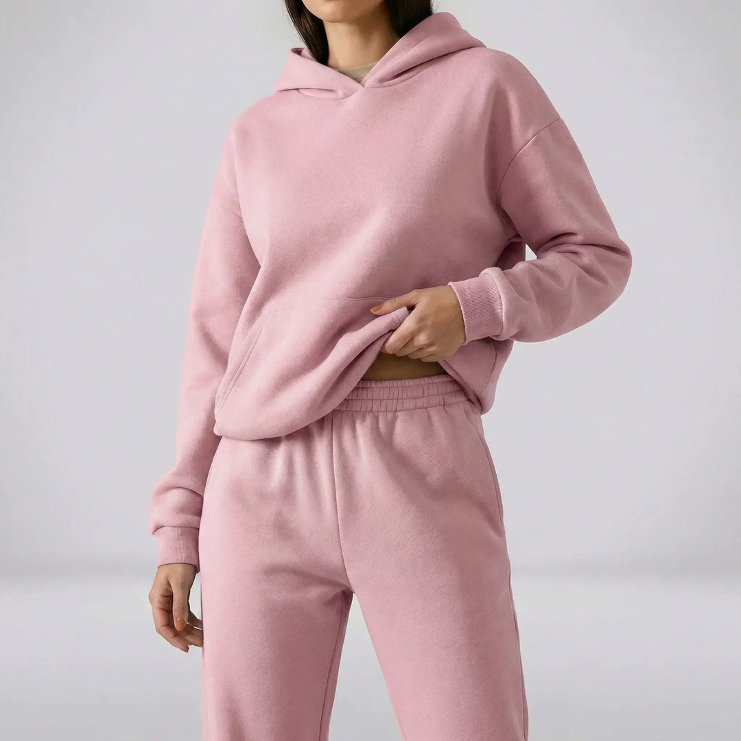 Komplet loungewear z kapturem - Alexia