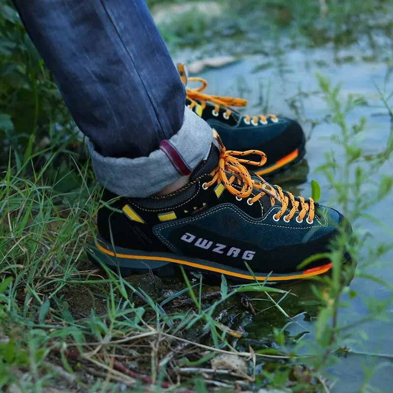 Niskie buty outdoorowe ze sznurowaniem - Adam