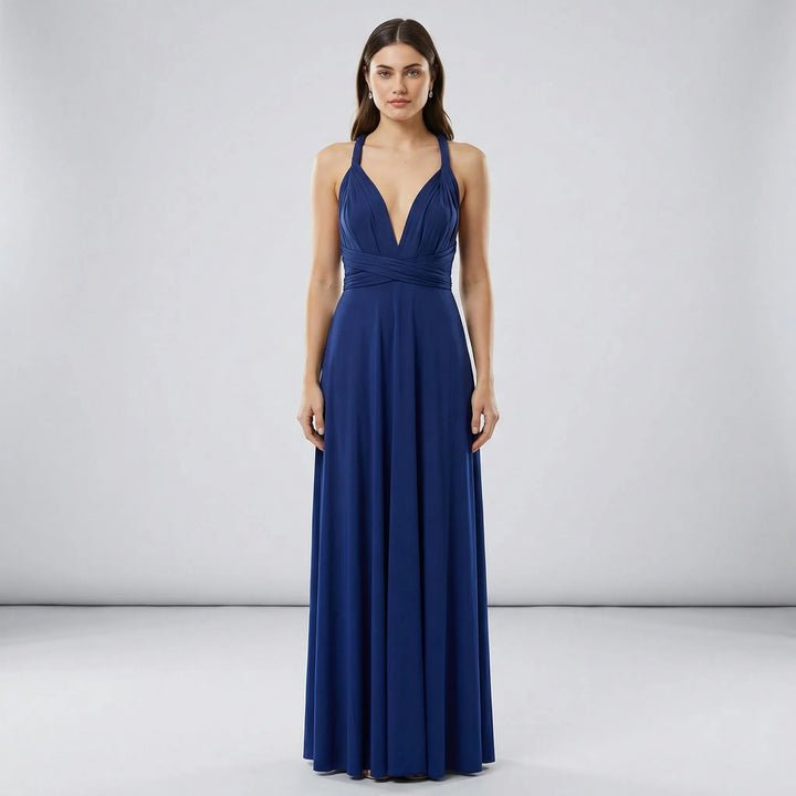 Sukienka maxi kopertowa - Phoebe