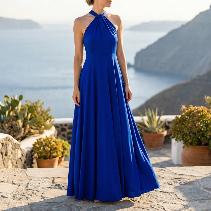 Sukienka maxi kopertowa - Phoebe