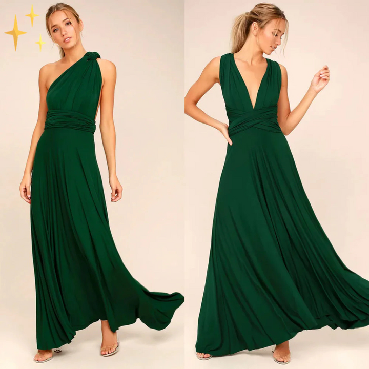 Sukienka maxi kopertowa - Phoebe