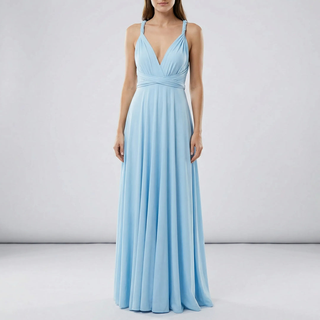 Sukienka maxi kopertowa - Phoebe