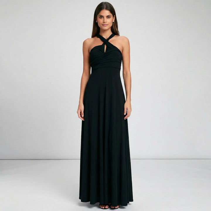 Sukienka maxi kopertowa - Phoebe