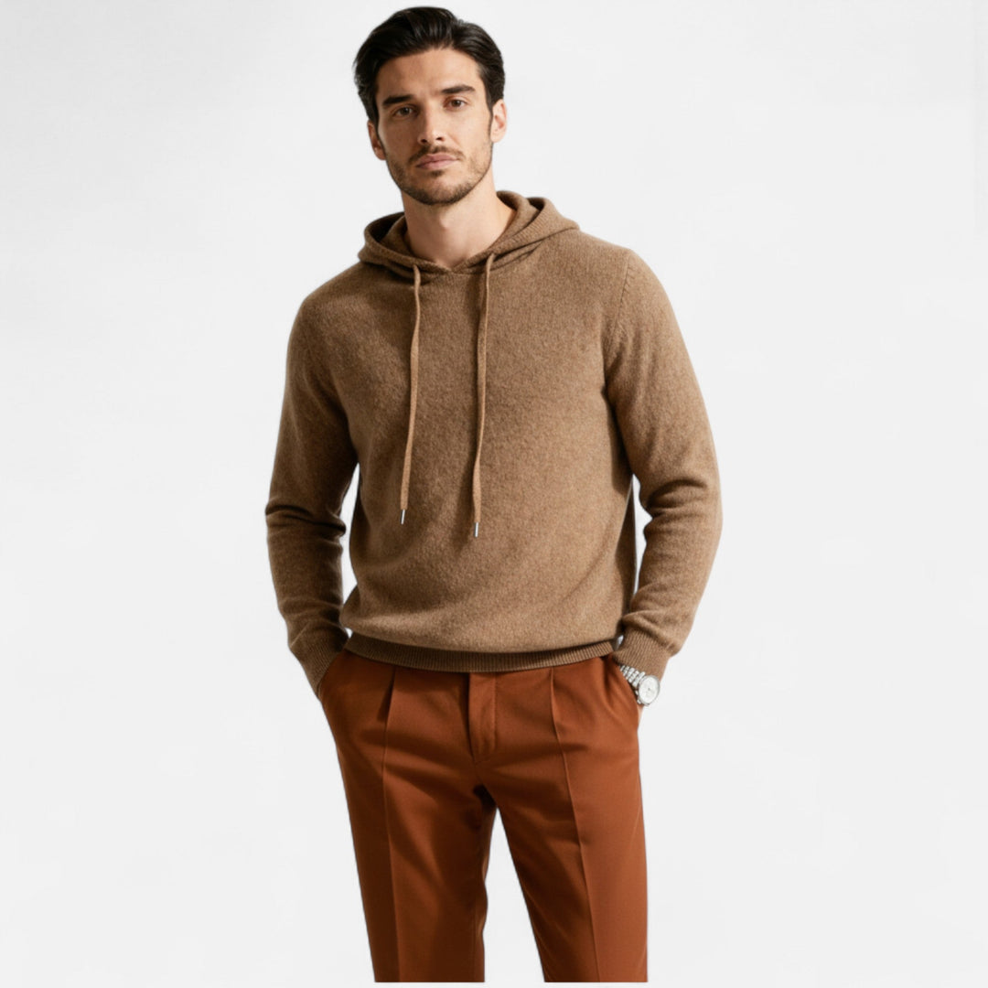 Minimalistyczny luksusowy sweter - Enrico