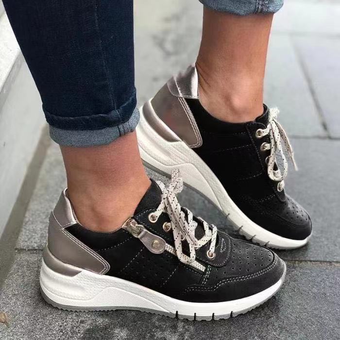 Jovana - Stylowe Koturn Sportowe Buty