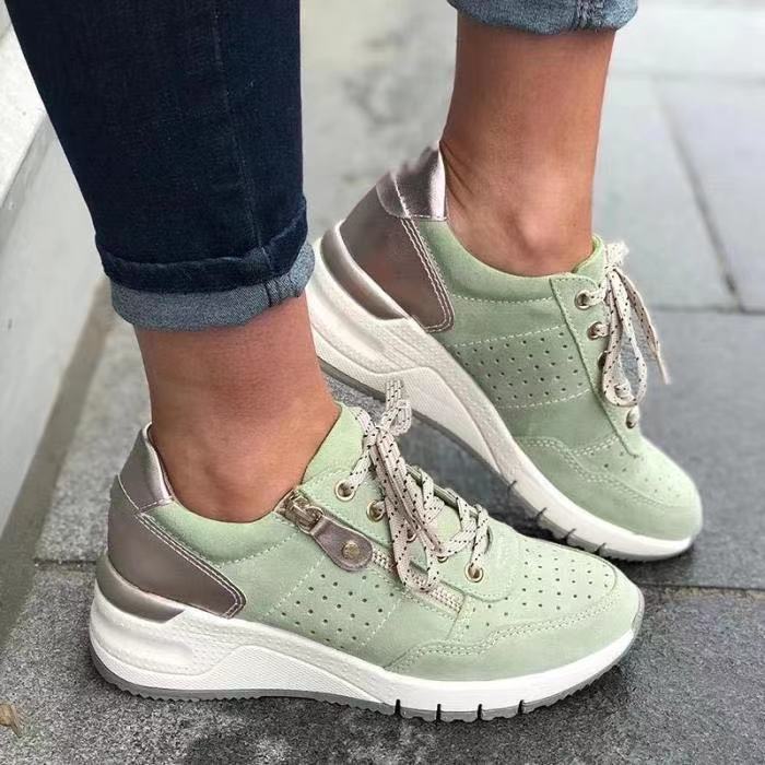 Jovana - Stylowe Koturn Sportowe Buty