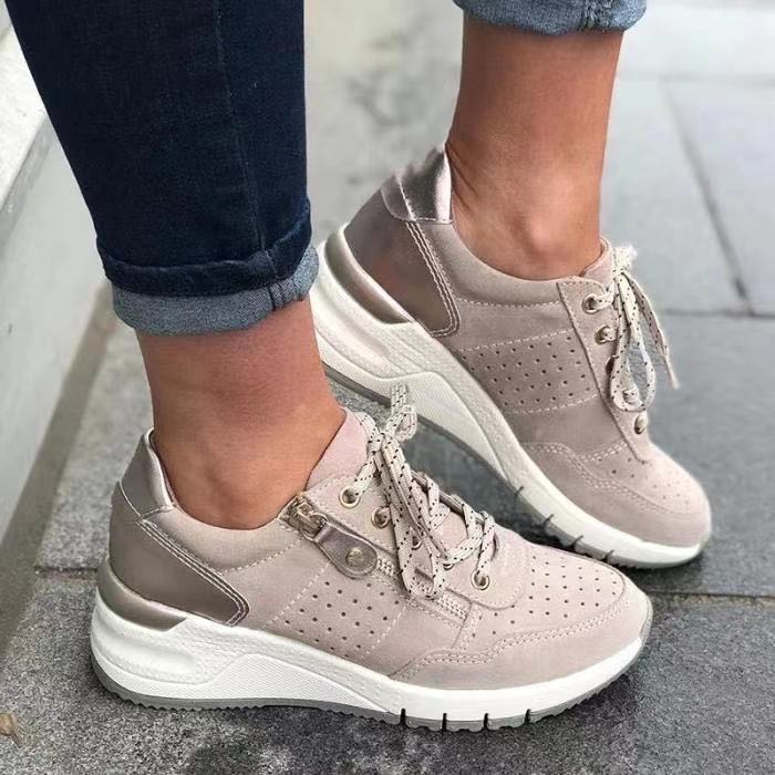 Jovana - Stylowe Koturn Sportowe Buty
