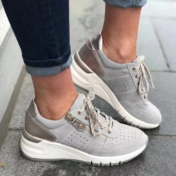 Jovana - Stylowe Koturn Sportowe Buty