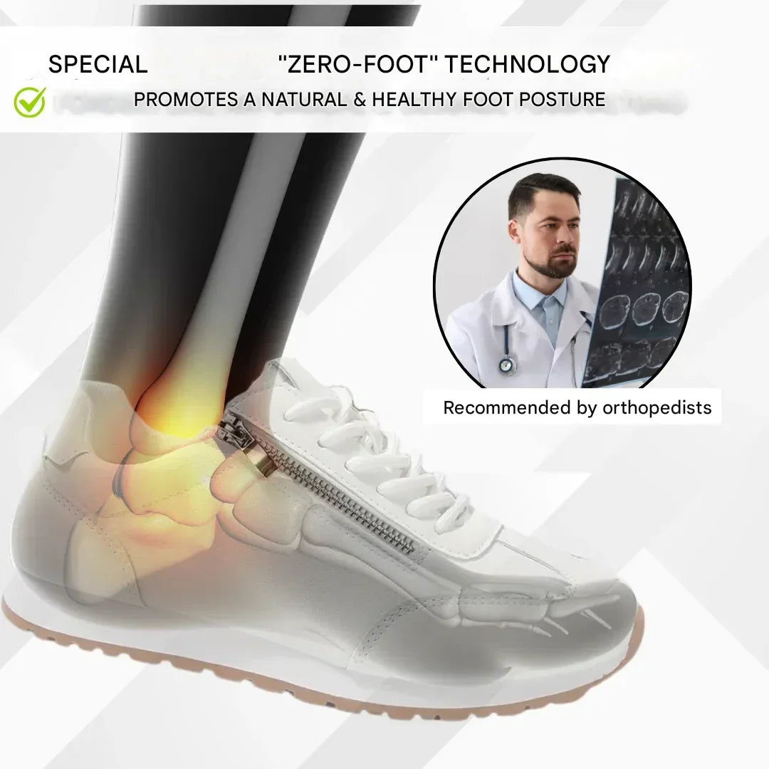 Damskie sneakersy z ergonomiczną podeszwą – Chiara