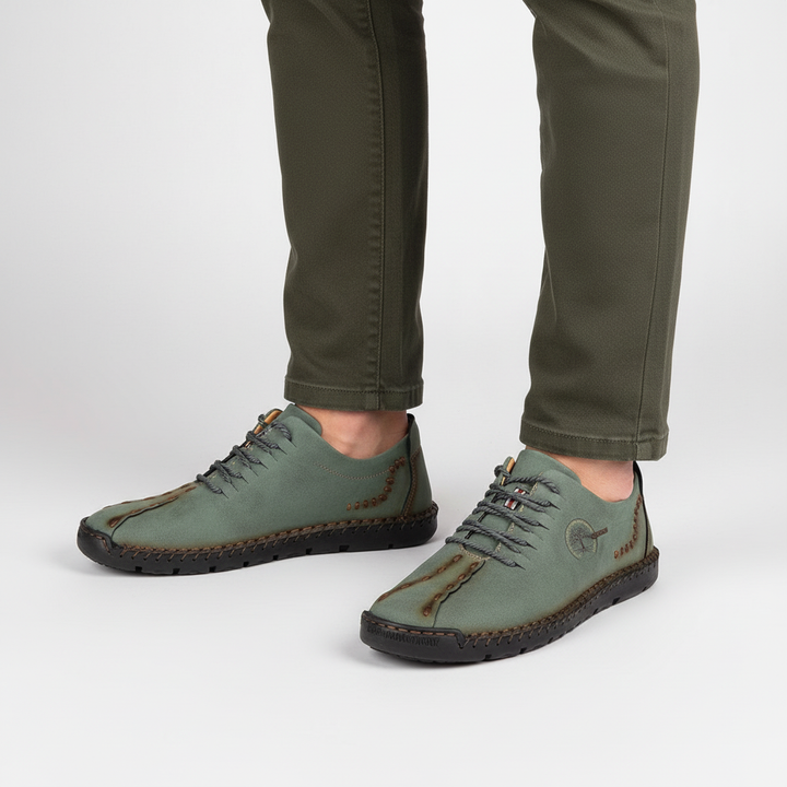 Ortopedyczne męskie sneakersy skórzane - Raymond