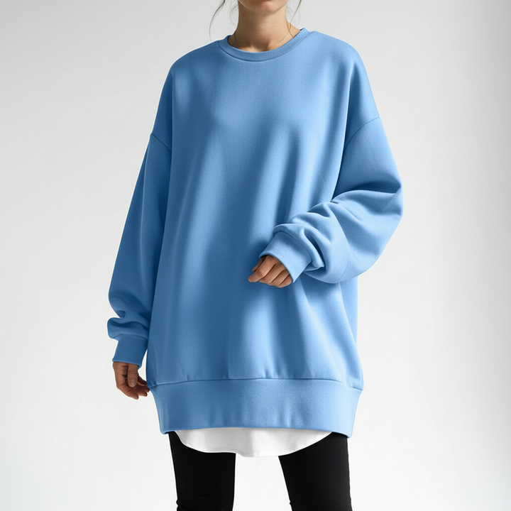Oversized sweter damski - Mia