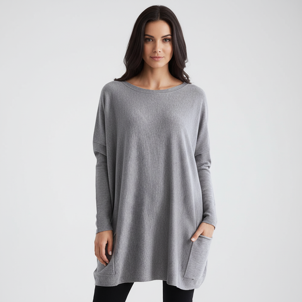 Sweter damski o luźnym kroju - Marlene