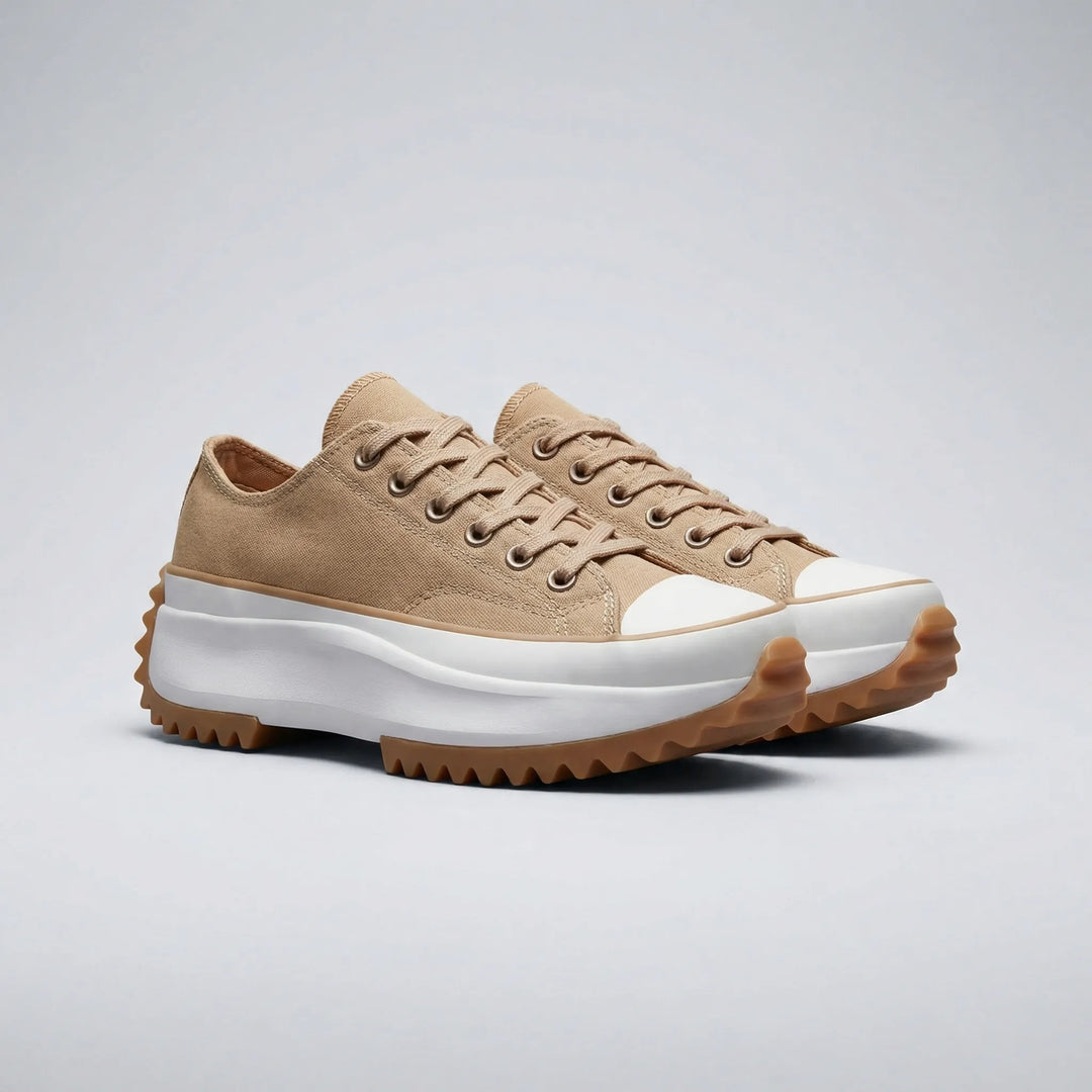 Sneakersy na platformie z sznurowaniem - Evelyn