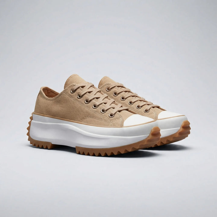 Sneakersy na platformie z sznurowaniem - Evelyn