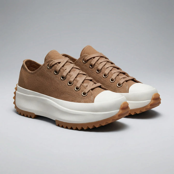 Sneakersy na platformie z sznurowaniem - Evelyn