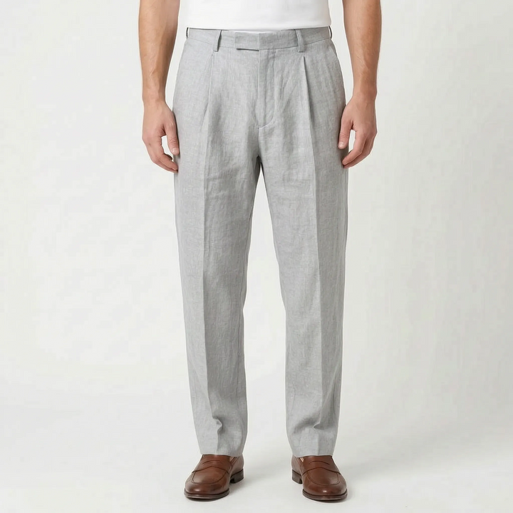 Plisowane spodnie w stylu smart casual - Caleb