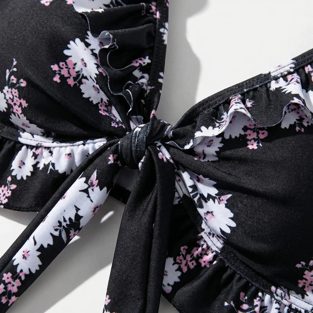 Zestaw bikini plus size z wysokim stanem - Jeanette