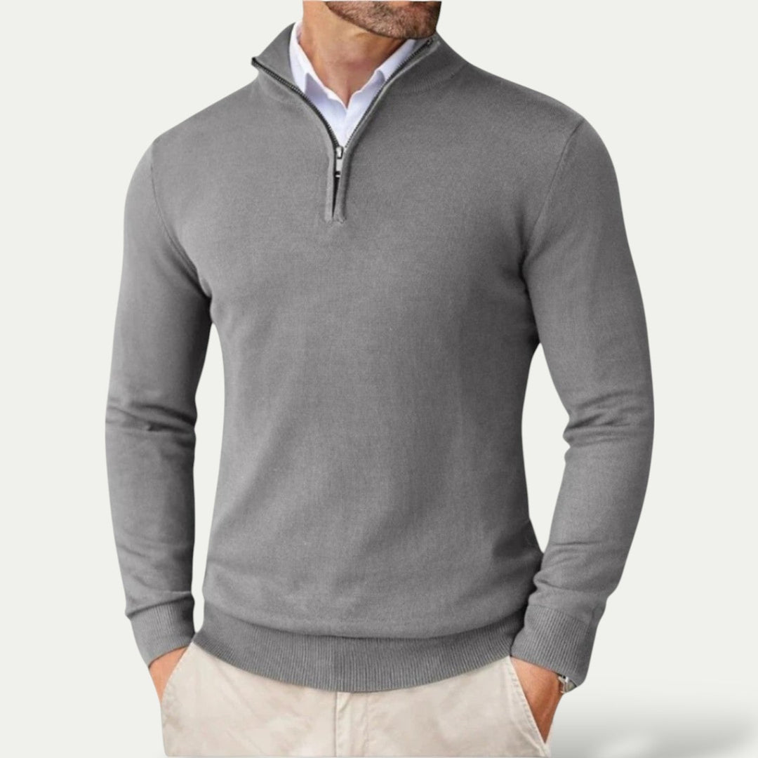 Sweter z półzamkiem - Sami