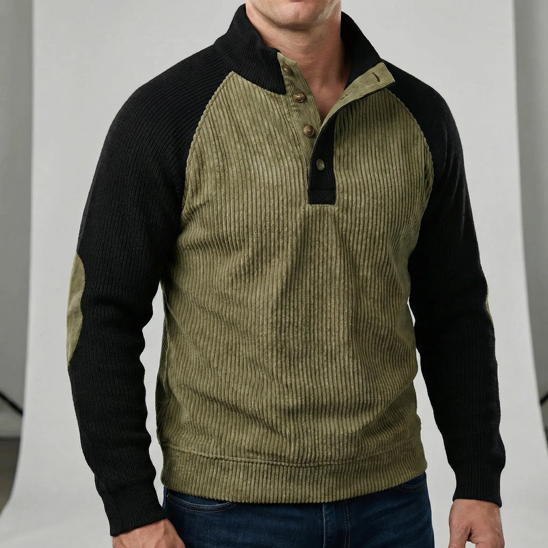 Sweter z raglanowymi rękawami - Magnus