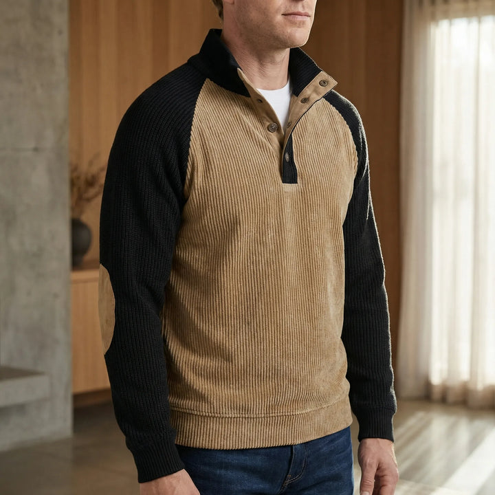 Sweter z raglanowymi rękawami - Magnus