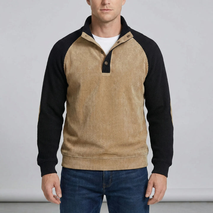 Sweter z raglanowymi rękawami - Magnus