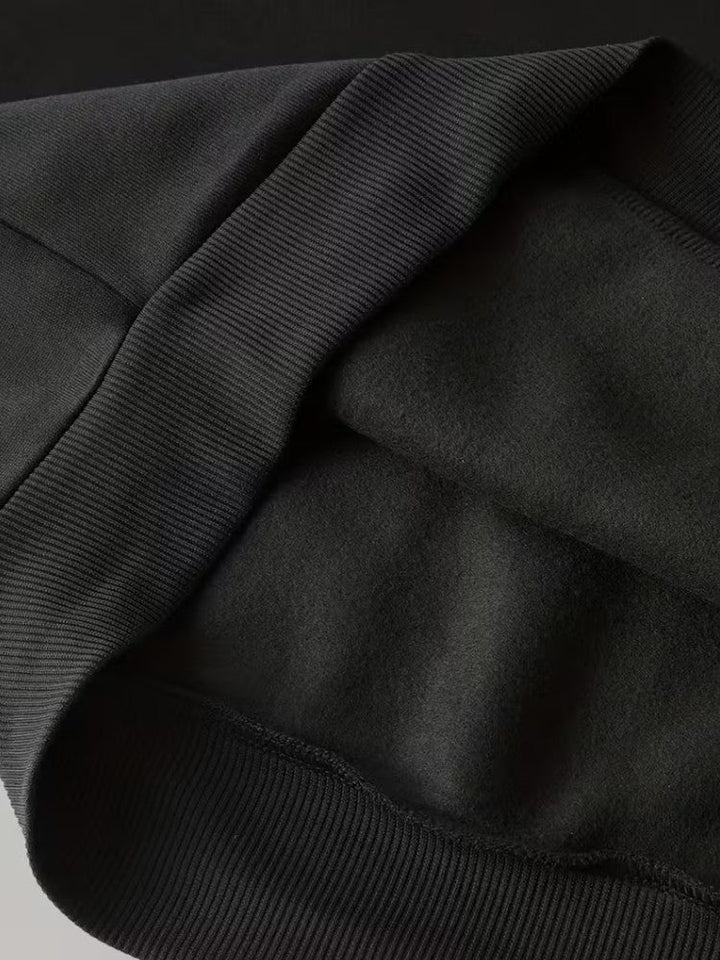 Komplet z bluzą z kapturem o luźnym kroju w stylu athleisure - Bertha