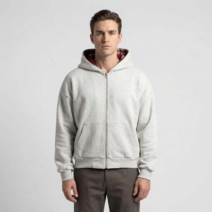 Dwustronna bluza oversize z kapturem - Josh