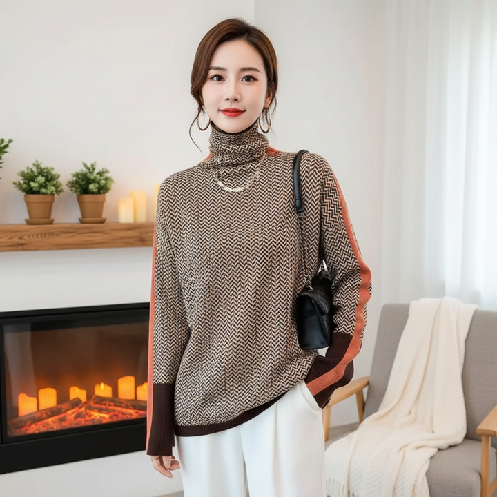 Sweter golf dla kobiet - Elvira