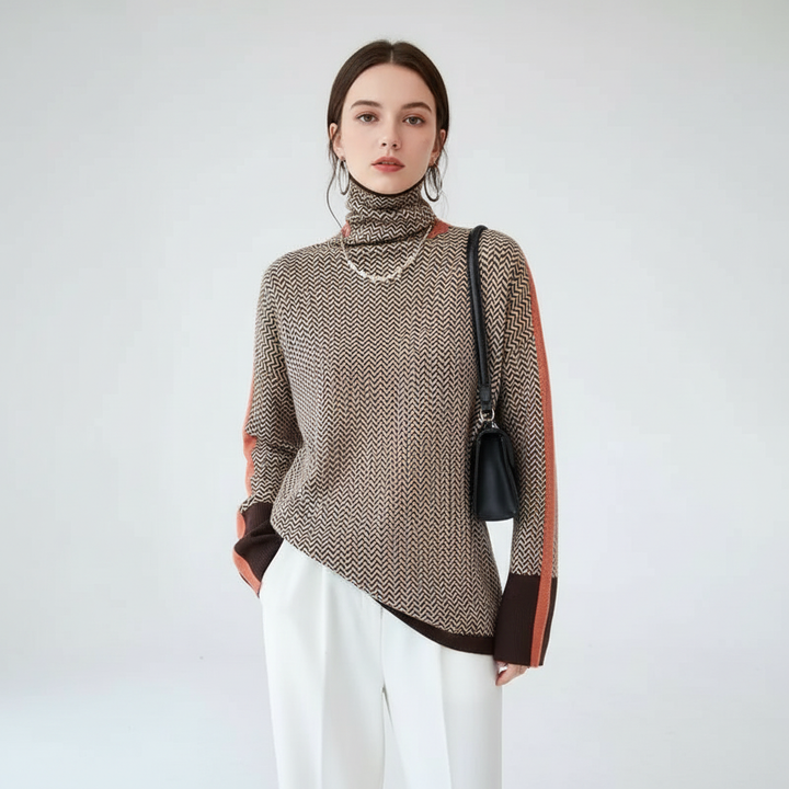 Sweter golf dla kobiet - Elvira