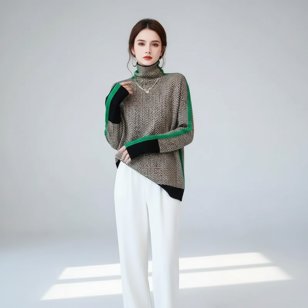 Sweter golf dla kobiet - Elvira