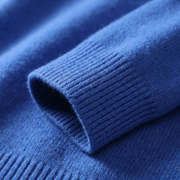 Sweter o okrągłym dekolcie z długimi rękawami - Jamie