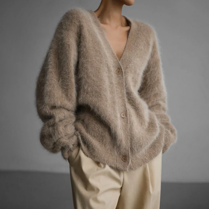 Damska kaszmirowa cardigan – Noelia Jesienny urok
