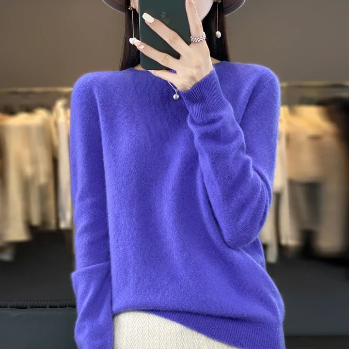 Kaminski | Damski sweter premium o miękkim kaszmirowym wykończeniu